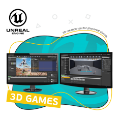 Unreal Engine 4. Игровой движок - КИБЕРшкола программирования для детей, компьютерные курсы для школьников, начинающих и подростков - KIBERone г. Учалы