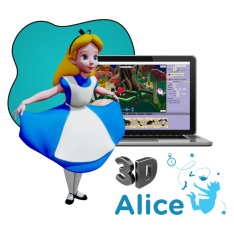 Alice 3d - КИБЕРшкола программирования для детей, компьютерные курсы для школьников, начинающих и подростков - KIBERone г. Учалы