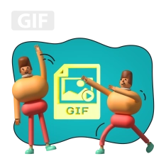 Gif-анимация - КИБЕРшкола программирования для детей, компьютерные курсы для школьников, начинающих и подростков - KIBERone г. Учалы
