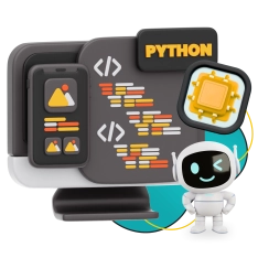 Мой первый сайт с мозгами: Python + AI - КИБЕРшкола программирования для детей, компьютерные курсы для школьников, начинающих и подростков - KIBERone г. Учалы