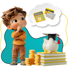 Финансовый интеллект вместе KIBERone - КИБЕРшкола программирования для детей, компьютерные курсы для школьников, начинающих и подростков - KIBERone г. Учалы