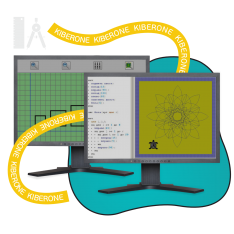 Исполнители чертежник и черепашка - КИБЕРшкола программирования для детей, компьютерные курсы для школьников, начинающих и подростков - KIBERone г. Учалы