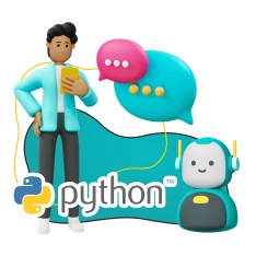 Умный чат-бот на Python на Telegram - КИБЕРшкола программирования для детей, компьютерные курсы для школьников, начинающих и подростков - KIBERone г. Учалы